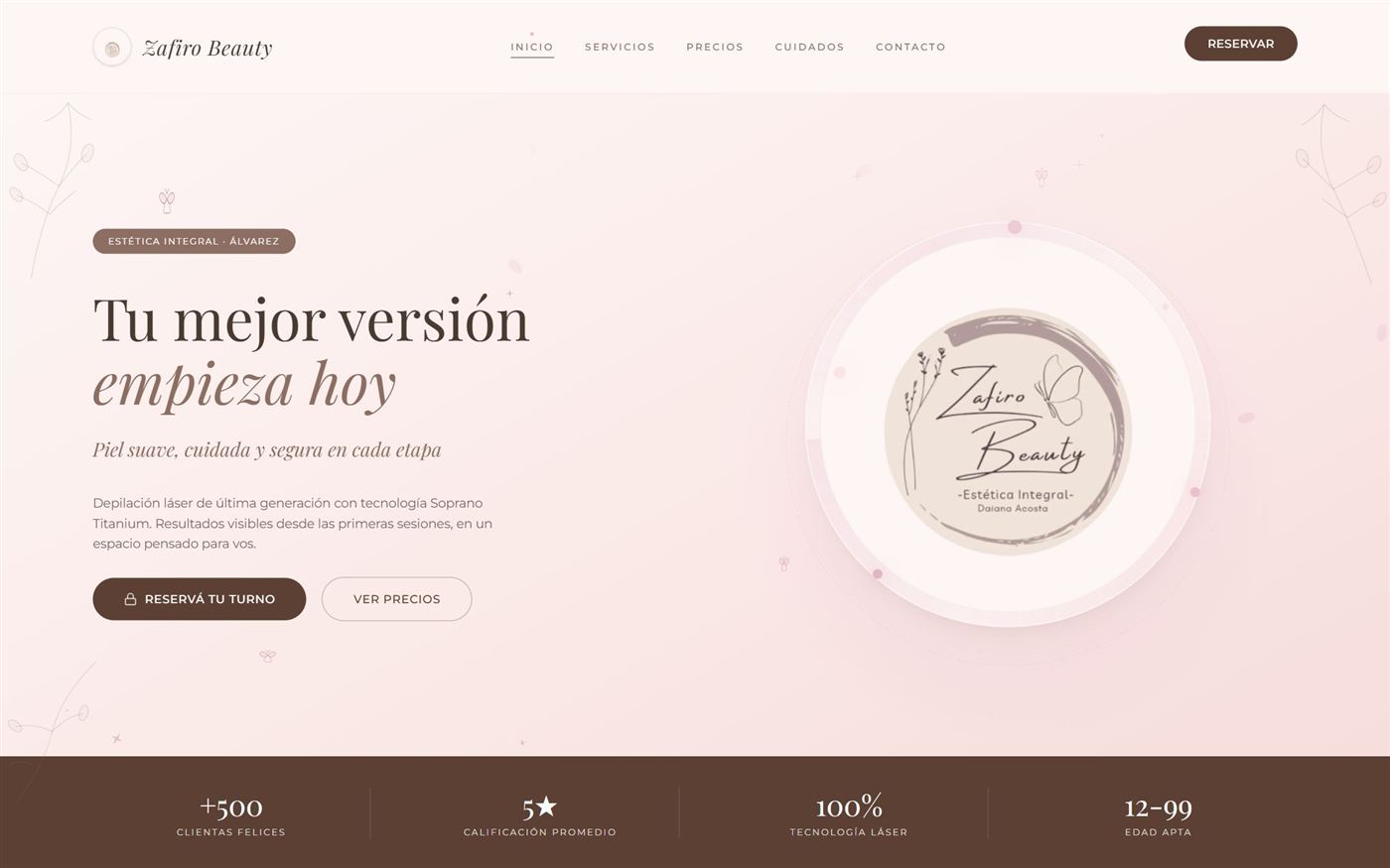 Vista previa de Zafiro Beauty